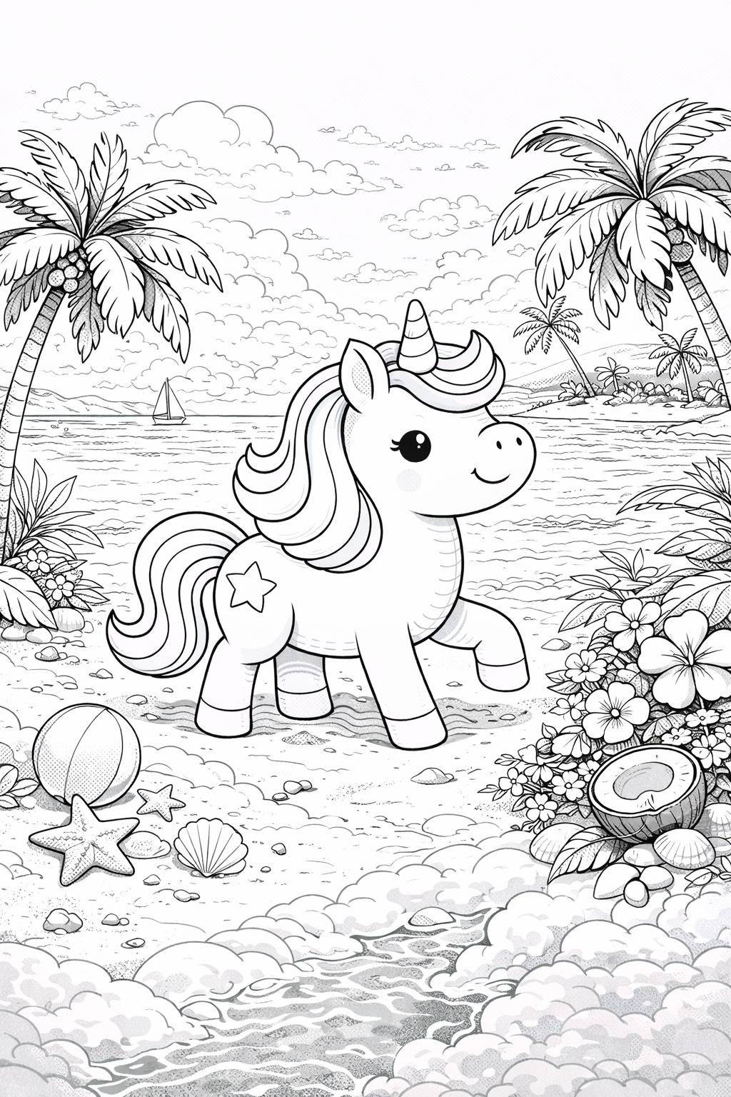 Unicorn Coloring Book for Kids Ages 4–8 | 25+ Fun Printable Pages ...