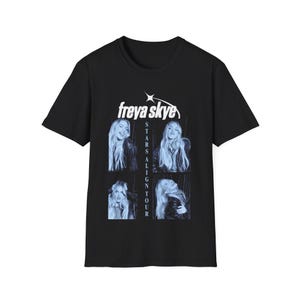 Freya Skye Stars Align Tour Unisex Shirt, Cowboy Unisex Konzert T-Shirt, Freya Skye Tour Merch, Musikfans Grafik