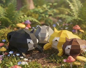 Chinchompa Pets from Old School Runescape  - Runescaper Gift, Desk Buddy, Decor