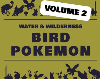 Bird Field Guide VOLUME 2 Binder Inserts Printable PDF | 11-Page Bird Field Guide (41 Cards) | Instant Digital Download