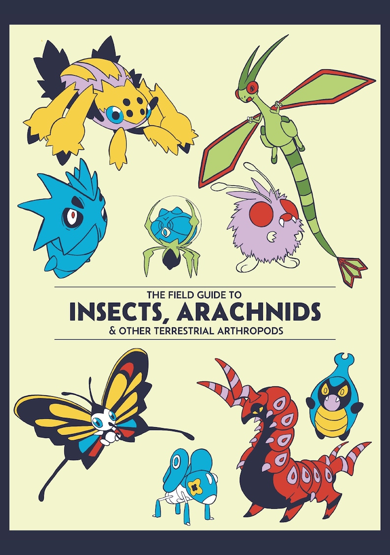 Bugs Field Guide Printable Binder Inserts | 59 Cards + Inside Cover ...