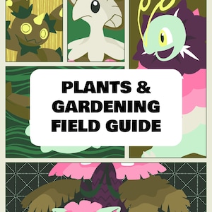 Gardening Field Guide Printable Binder Inserts | 54 Cards + Inside Cover | Instant Digital Download