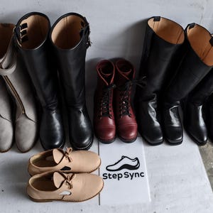 Bota de tubo de estufa / Bota común 1847-1900 Zapatos de cuero todo en uno: calzado versátil para el día a día / Zapatos multiusos para ocasiones informales y formales