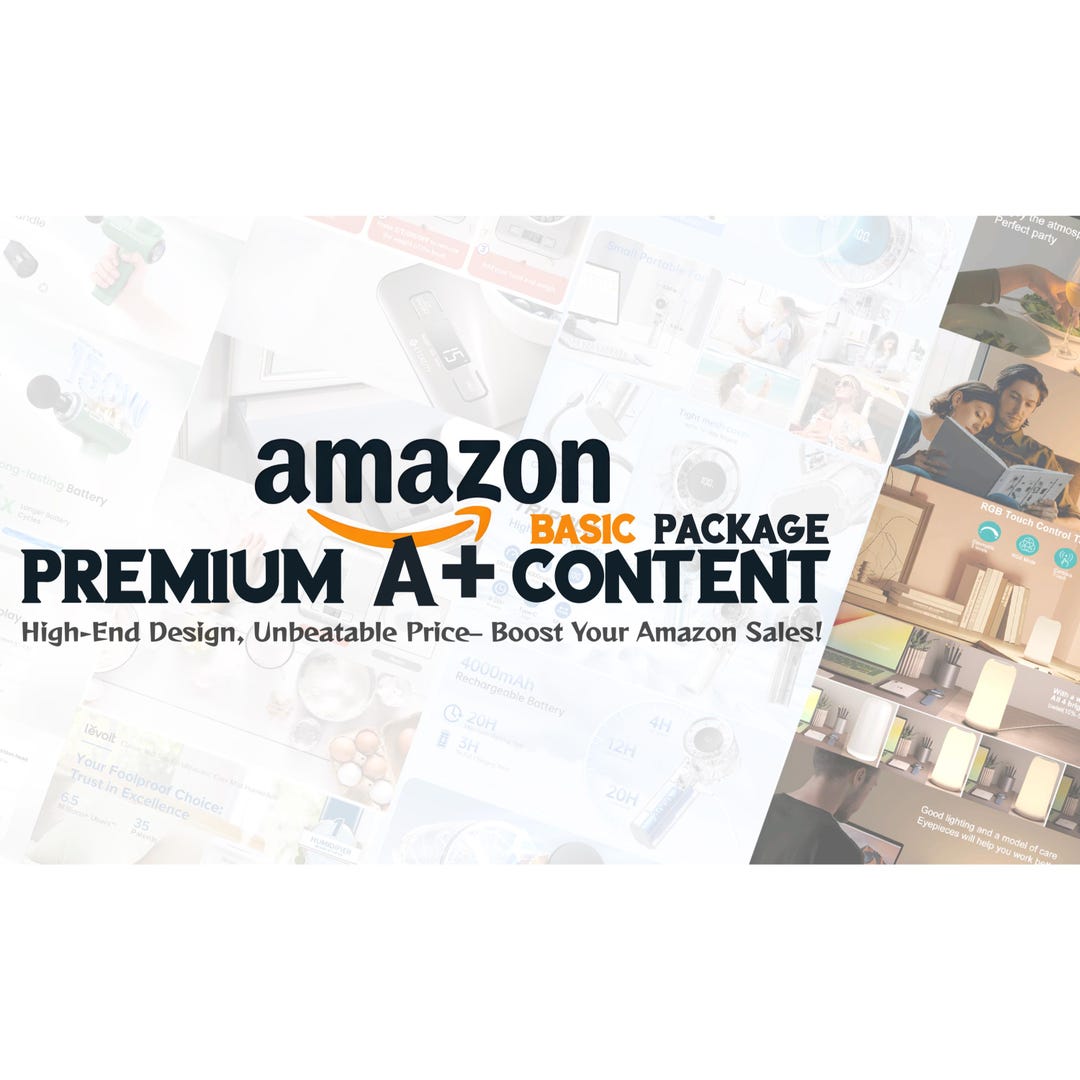 Product Premium A+ Content Design – New Product Package (6 Modules ...