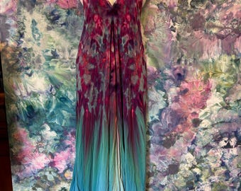 Tie dye sun Dress