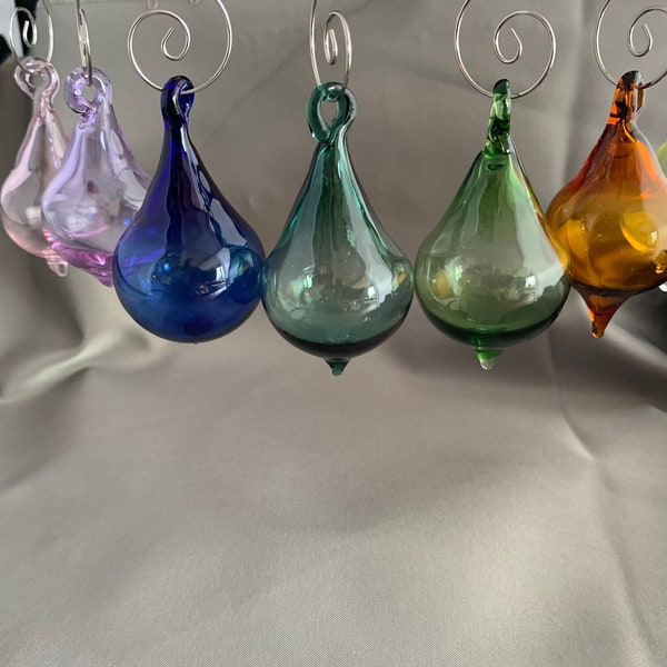 Hand Blown Glass Ornaments