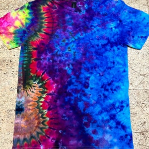 Guitar Rainbow Tie Dye T-Shirt