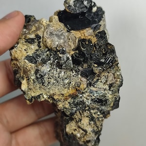 Naturligt Hedenbergit unikt exemplar, från Balochistan Pakistan.