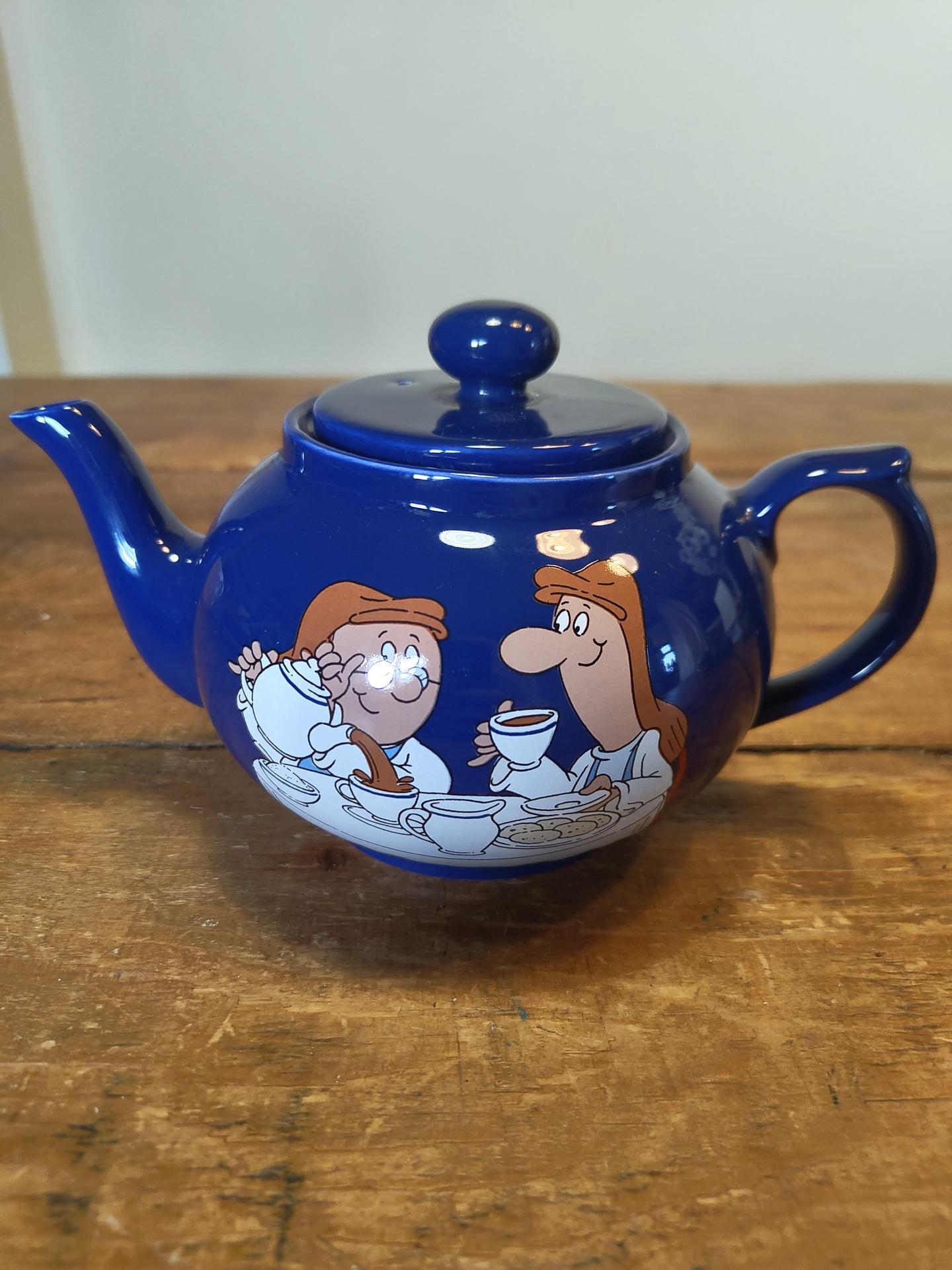 Tetley Tea Pot - Etsy