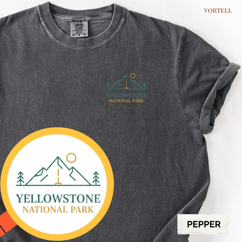 Custom Yellowstone National Park Shirt, Matching Camping Trip Tees ...