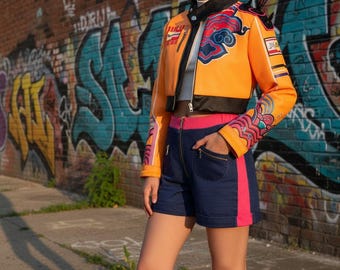 Conjunto de disfraz de cosplay inspirado en Kpop para niñas, atuendo para juego de rol y actuación en el escenario.