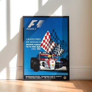 F1 1994 Poster - Etsy