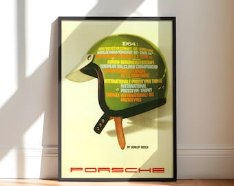 Porsche 1964 World Champions | Porsche Poster Art