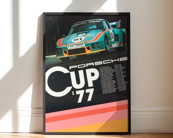 1977 Porsche Cup | Porsche Poster Art