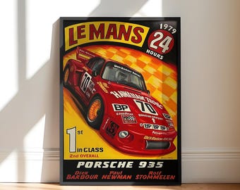 Le Mans 1979 24hr | Porsche 935 Poster Art