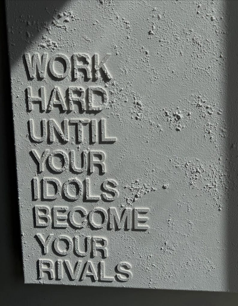 Quote 3D Bespoke Textured Canvas | Any Personalisation image 3
