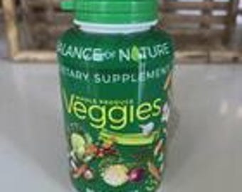 Natures Fruits  Veggies Balance 2 Pack, 90 Veggies and 90 Fruits Supplement