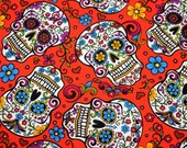 Sugar Skull Day of the Dead Pillowcase