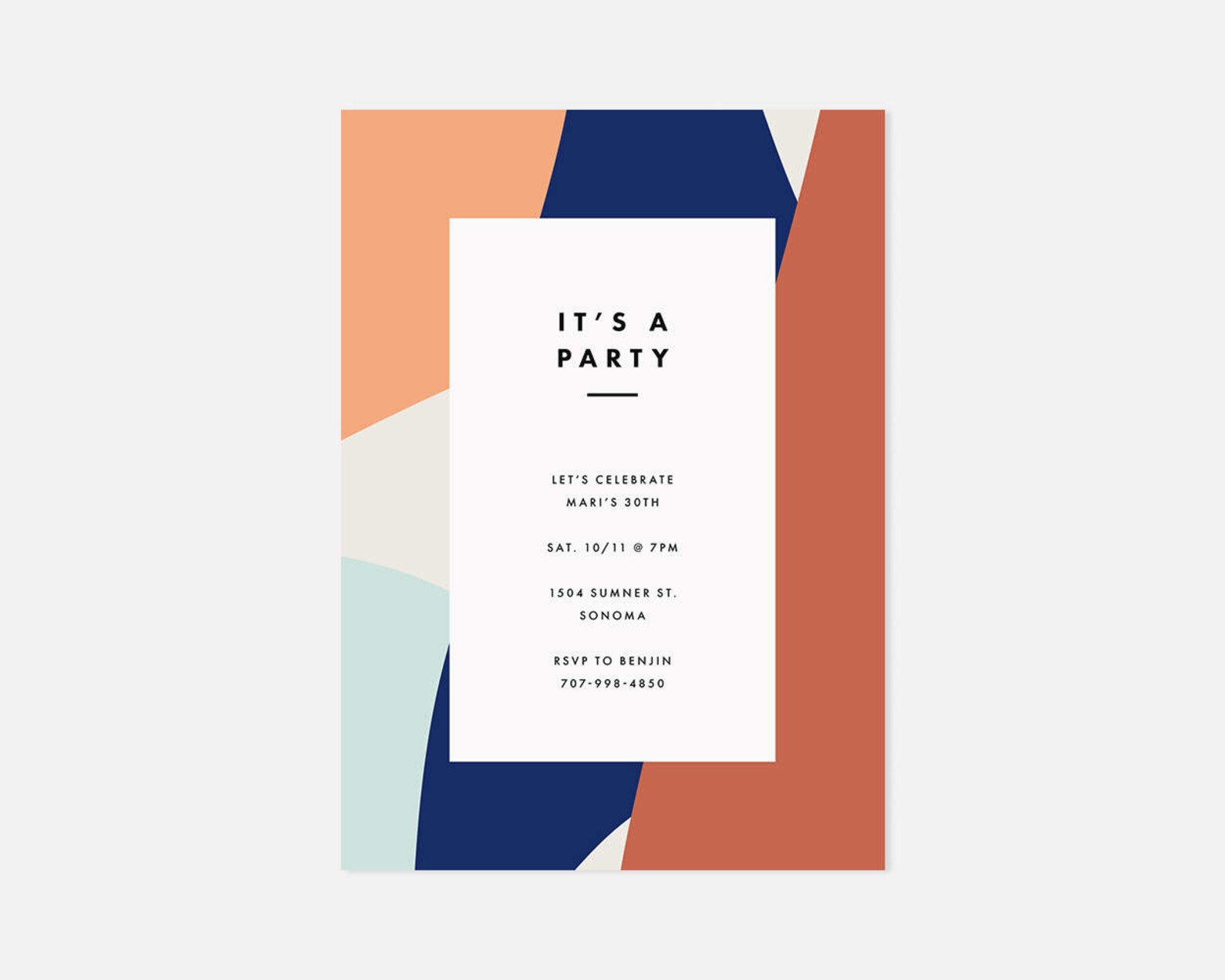 Simple Printable Invite Minimalist Modern Printable Etsy Simple Printable Invite Minimalist Modern Printable Etsy