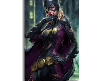 Canvasprint Batgirl: Stephanie Brown, superheldenmuurkunst