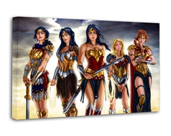 Wonder Women Art Print: Badezimmer, Schlafzimmer, Wohnzimmer, Wanddeko
