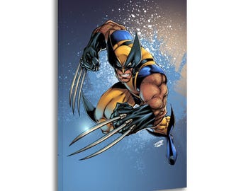 Wolverine Comic Art Print: Leinwand für die Wand