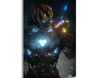 Iron Man Leinwanddruck - Superhelden Wandkunst