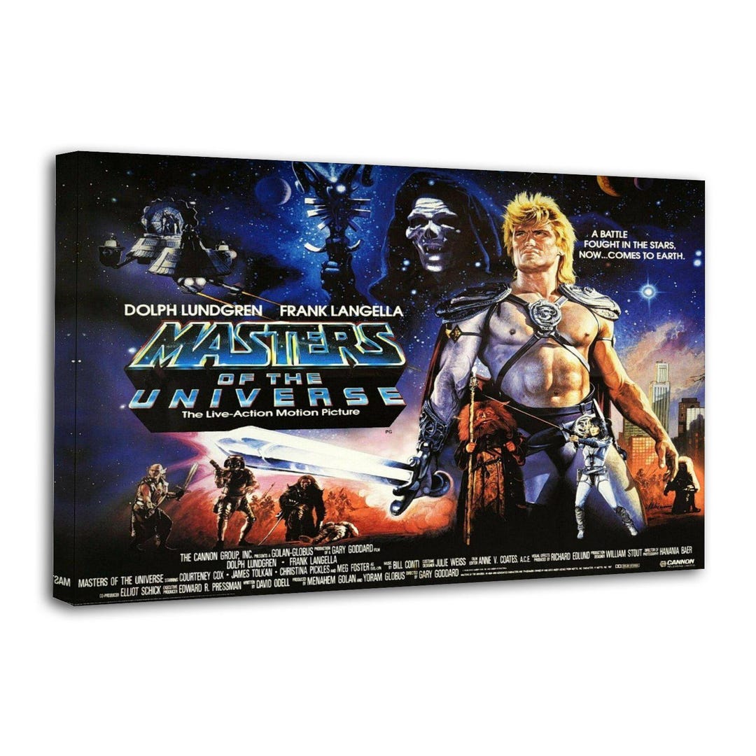 Masters of the Universe (1987) Movie Poster Art Print - Etsy