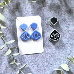 Polymer Clay Shell Cutter, Clay Cutter, Boho Shell Cookie Cutter for Polymer Clay