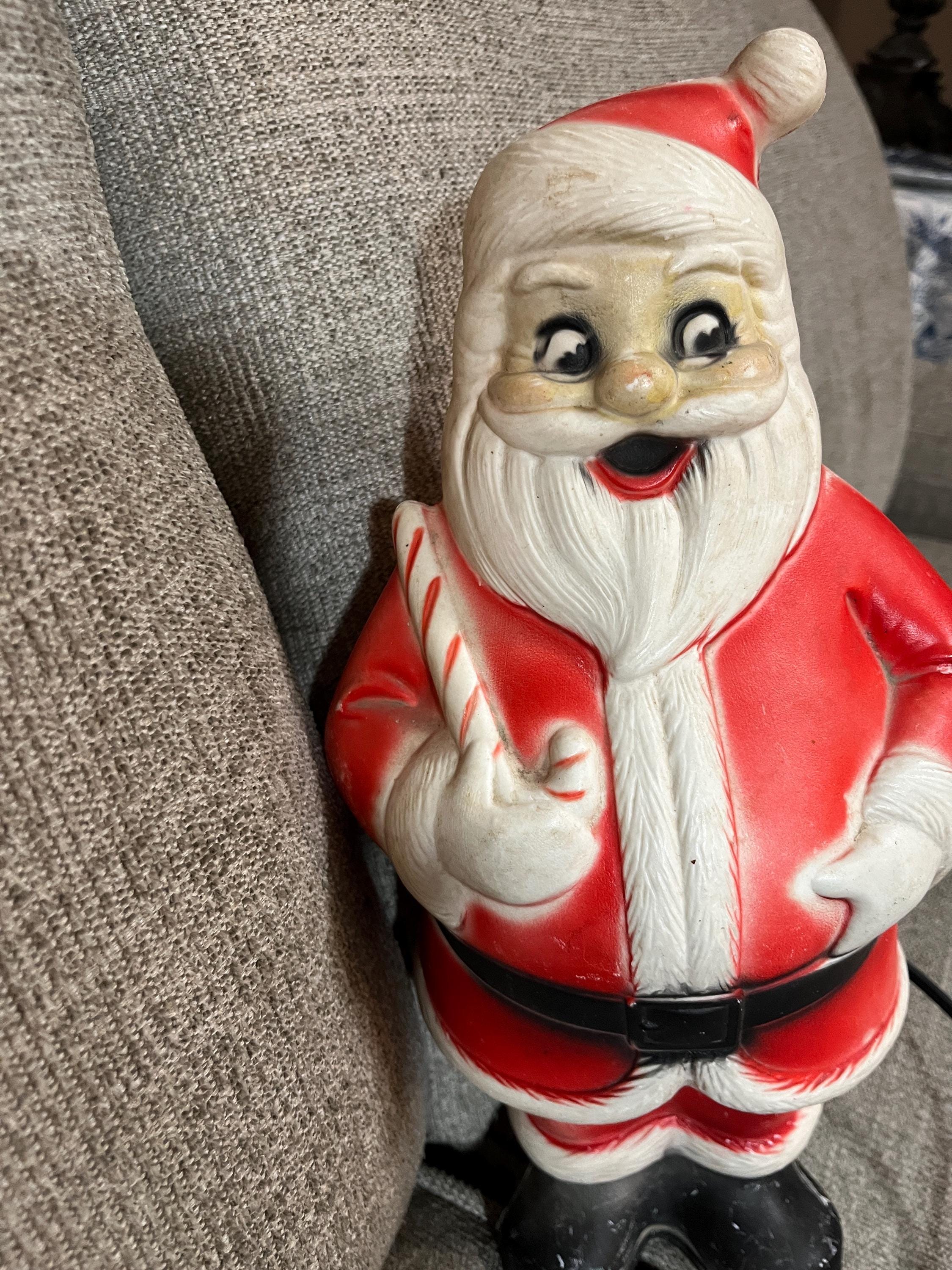 1960s Light up Santa - Etsy