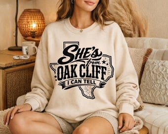 She’s from Oak Cliff PNG | Country Graphic (Digital Download)