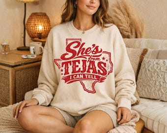 She’s from Tejas PNG | Country Graphic (Digital Download)