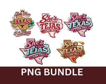 She’s from Tejas PNG | Country Graphic (Digital Download)
