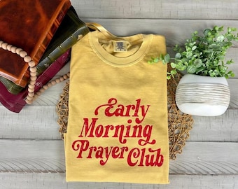 Club de Oración Matutina - Camiseta Comfort Colors