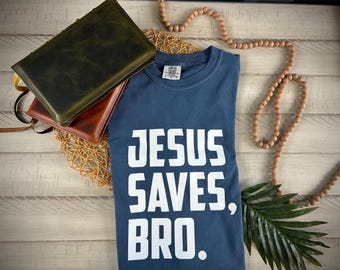 Jesús salva a su hermano - Camiseta con colores cómodos