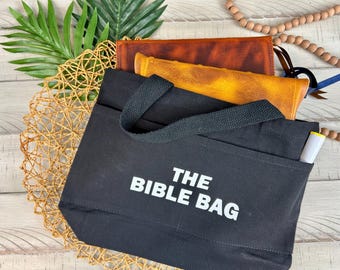 Bolsa para Biblia con dos bolsillos delanteros (25,4 cm x 34,3 cm x 7,6 cm)