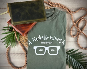 Camiseta con el logotipo de Nickels Worth - Colores cómodos