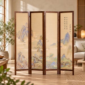 Chinese 4 Panel - Etsy
