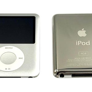 Apple iPod nano 3:e generationen Silver (4 GB) Renoverad Utmärkt - Perfekt skick