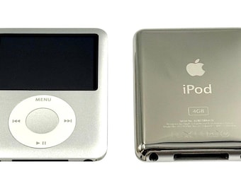 Apple Ipod Classic - 7th/6th Gen, Silver+black (3000mah Battery