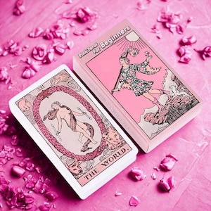 【正規品タロットカード】ピンク×アンティークな美麗イラスト✨幻想的な愛のタロット 予約商品】Pink Fairytale Tarot【タロットカード】 | musemuse