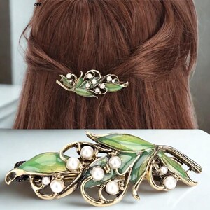 Pearl Barrette - Etsy display picture 1