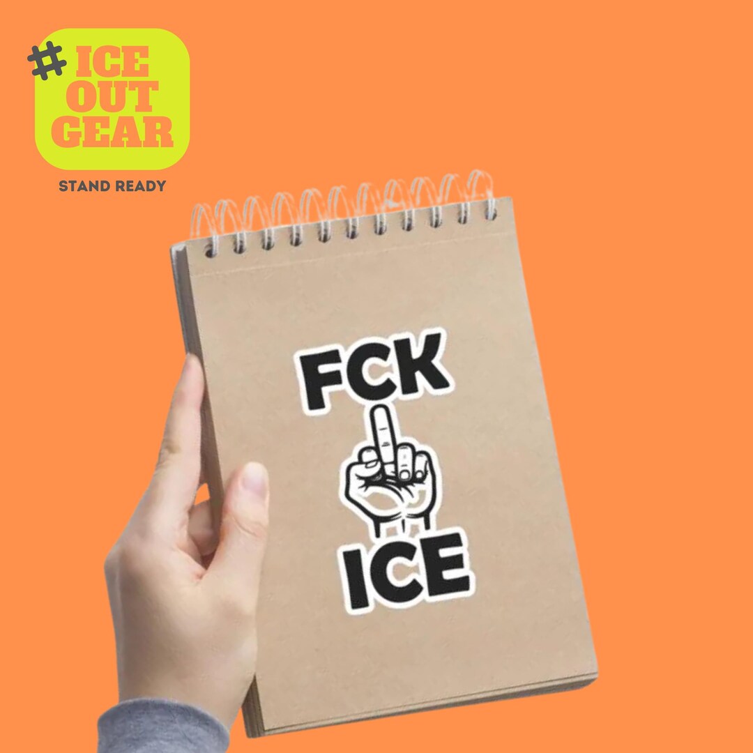 Middle Finger Ice FCK ICE Middle Finger Sticker - Etsy