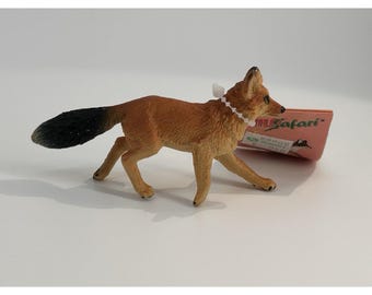 Vintage 1998 Safari Ltd. Fox Animal Figure