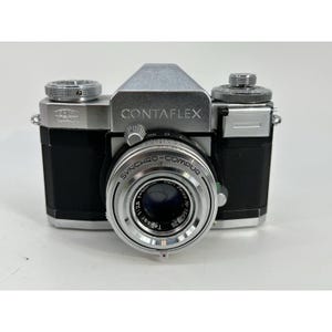 Zeiss Ikon Contaflex 35Mm SLR Analog With Tessar 2.8/50 Synchro Compur Body
