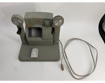 Editor de películas Baia Challenger vintage con caja original, 8 mm, 120 V CA.