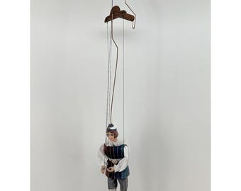 Vintage Czech Marionette Puppet Prince