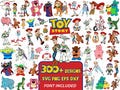 Toy Story PNG SVG – 300+ Designs | Buzz Lightyear Png, Woody and Jessie PNG, Toy Story Font for Cricut, Birthday & Shirts – Digital Download