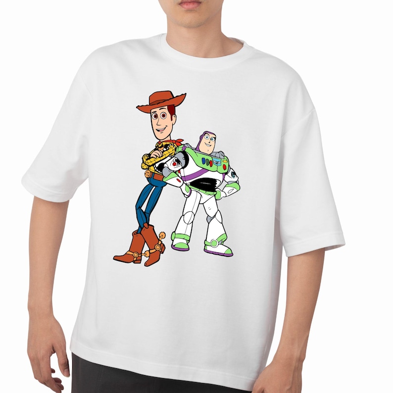 Toy Story SVG Clipart Bundle & Alphabet, Buzz Lightyear Woody Jessie PNG, Toy Story Cut Files for Cricut Silhouette, Digital Download PNG