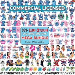 999+ Stichdateien, Stich SVG, Stich Bundle, PNG Stich, Stich Clipart, Lilo und Stich SVG, Cricut svg, Silhouette svg, Stich geschichtet